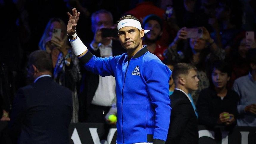 Rafa Nadal, en la Laver Cup (@LaverCup)