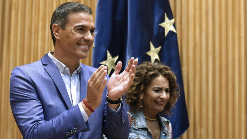 El presidente del Gobierno, Pedro Sánchez
