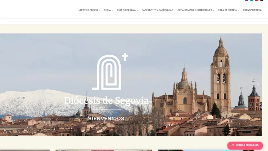 Nueva Web Diócesis Segovia
