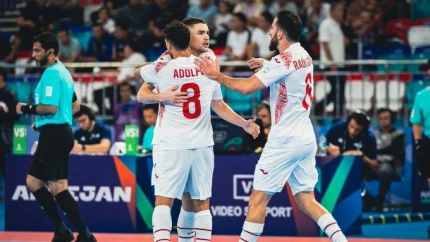 Los jugadores de España celebran uno de los goles ante Libia