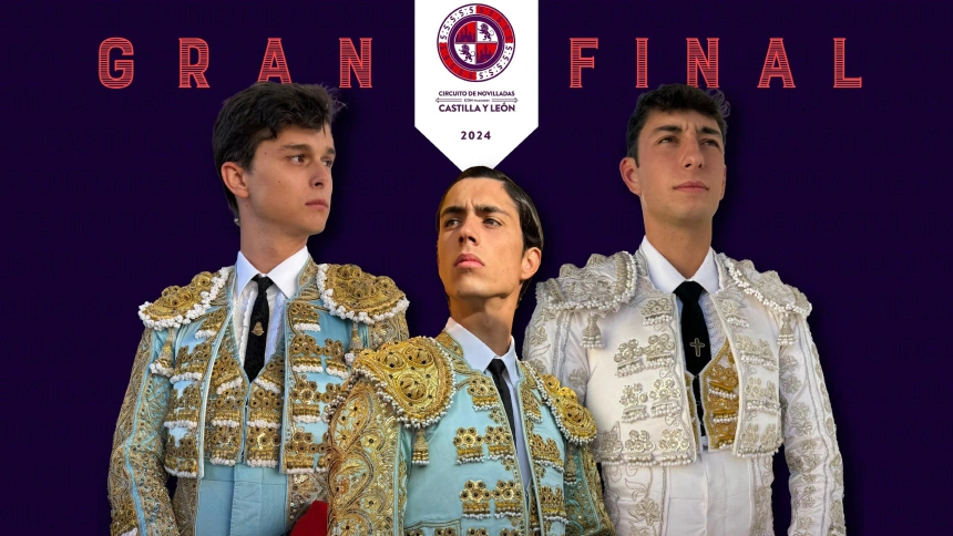 La terna finalista: Daniel Medina, El Mene y Pedro Andrés