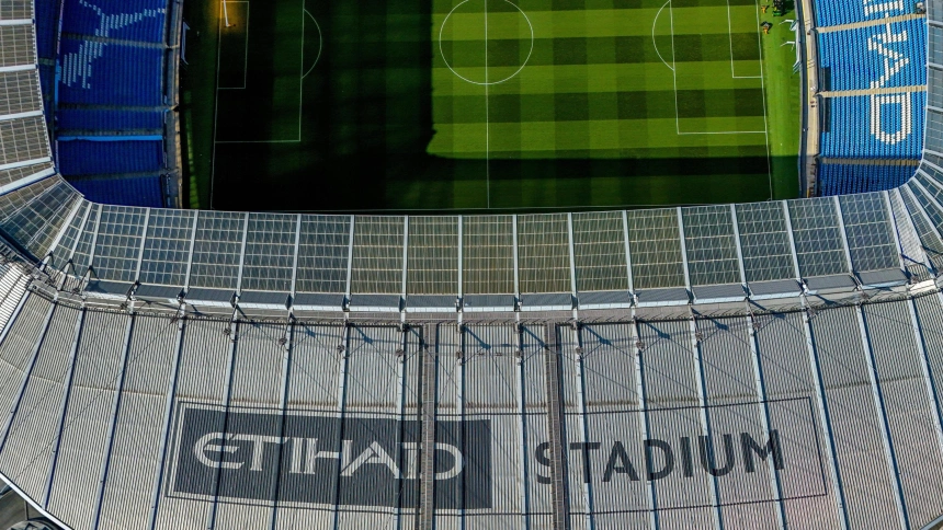 Etihad es uno de los patrocinadores principales del Manchester City.