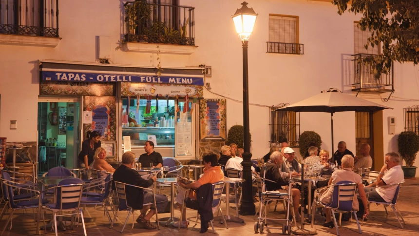 Bar, imagen de archivo