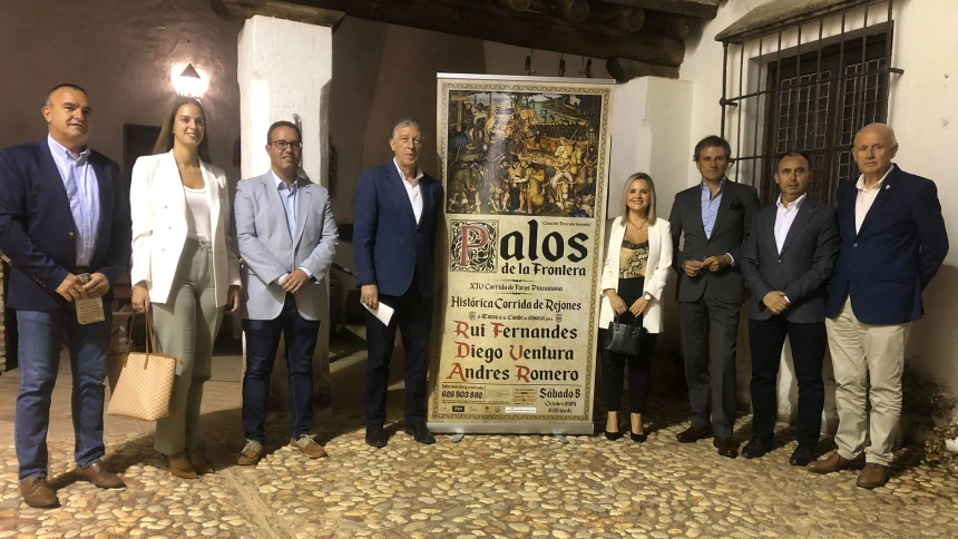 Presentación de la Corrida Pinzoniana de Palos de la Frontera (Huelva)