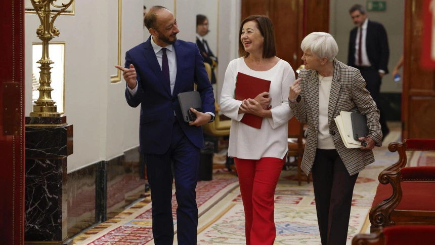 La presidenta del Congreso, Francina Armengol, preside la Junta de Portavoces del Congreso de los Diputados
