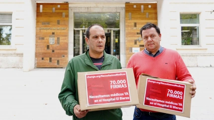 80.000 firmas reclaman que se resuelvan los problemas de oncología en el Hospital del Bierzo