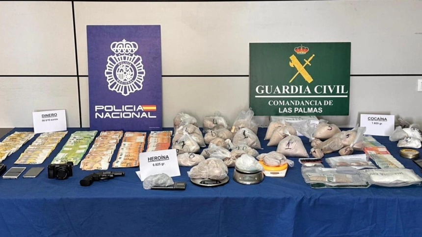 Material incautado - CEDIDO POR GUARDIA CIVIL
