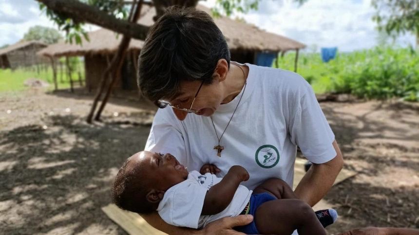 La misionera Estrella presta servicio en Mozambique