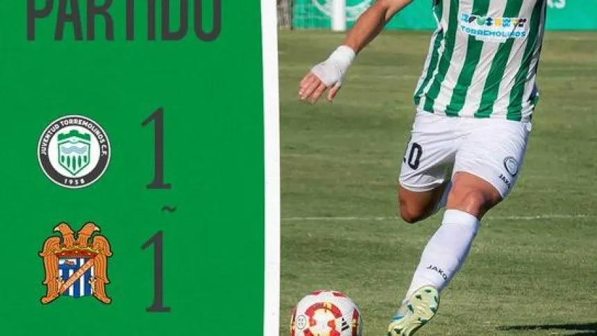 Empate a un gol entre Águilas FC y Juventud Torremolinos