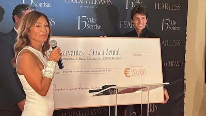 Roca Rey, durante el acto en la Fundación Pons