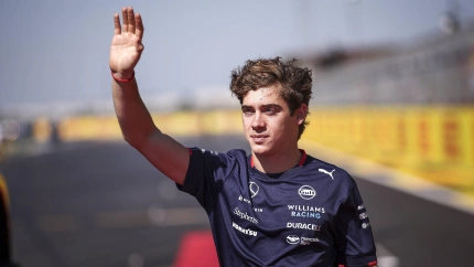 Colapinto en el Circuito de las Américas