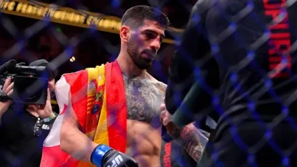 Ilia Topuria en la UFC