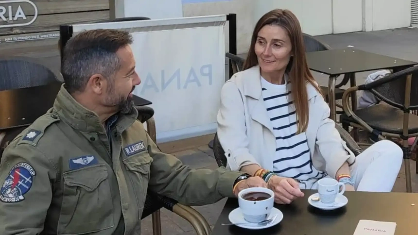 Juanma Badenas y Cecilia Herrero