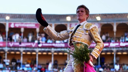 Borja Jiménez durante su paso este año por la Feria de Salamanca