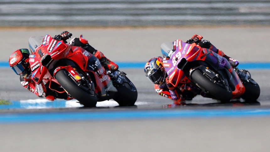 Pecco Bagnaia y Jorge Martín se disputan el título mundial de MotoGP.