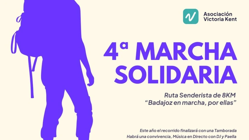 29/10/2024 CArtel de la Marcha Solidaria
SOCIEDAD ESPAÑA EUROPA EXTREMADURA
ASOCIACIÓN VICTORIA KENT