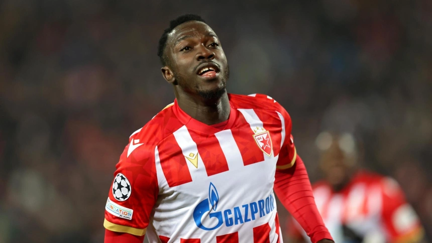 Silas celebra el 1-1 contra el Barcelona.