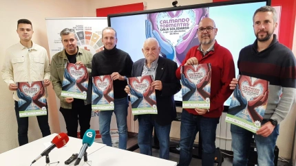 Presentación da gala solidaria "Calmando tormentas"