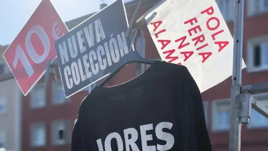 Camiseta reivindicativa para el regreso de la feria a la Alameda