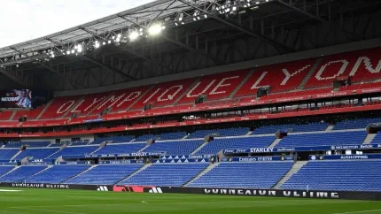 Groupama Stadium, estadio del Olympique de Lyon.