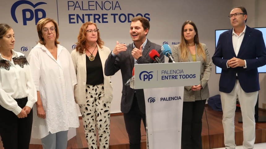 Representantes del PP en Palencia