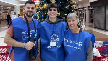 Gran Recogida de este año junto a los voluntarios