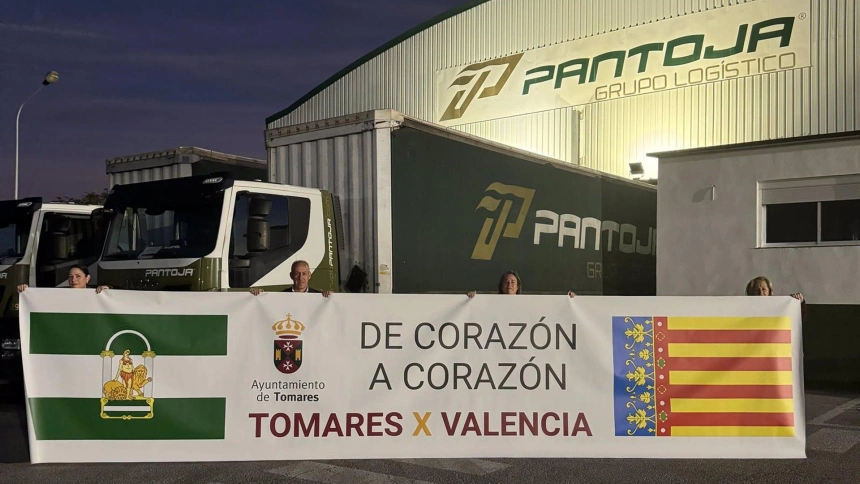 Tomares se solidariza con los afectados de Valencia.