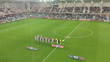 Pasarón, poco antes del Pontevedra - Levante de Copa