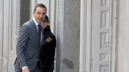 El ex secretario general del PSOE de Madrid, Juan Lobato, a su llegada a testificar en el Tribunal Supremo sobre la causa contra el fiscal general del Estado, Álvaro García Ortiz