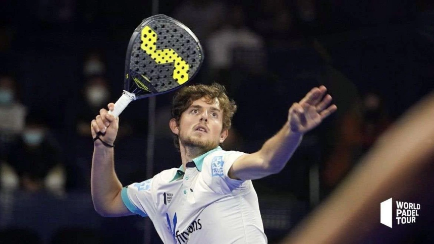 Miguel Yanguas en pleno esfuerzo