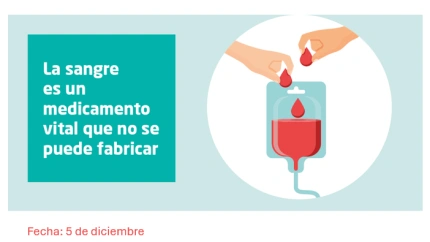 jornada de donación de sangre especial Navidad