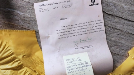 Descubren un sorprendente mensaje oculto en el techo de Cope Lugo tras 36 años