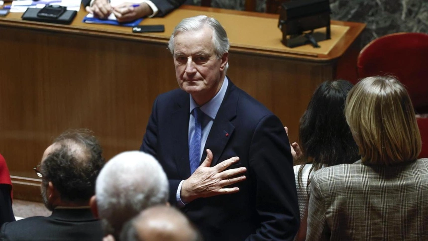 El exprimer ministro francés, Michel Barnier