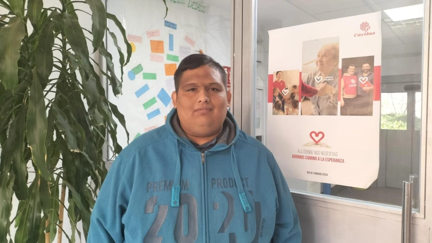 "Ayudar a una persona que lo necesita es algo hermoso"