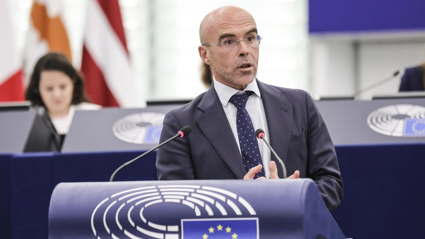 El líder de Vox en Bruselas, Jorge Buxadé