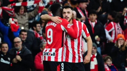 Gol de Iñaki Williams (Athletic, 2 - Villarreal, 0)