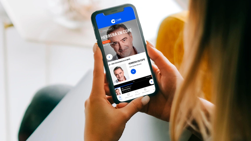 Datos de audiencia del streaming en COPE