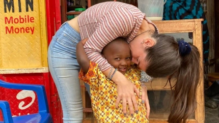 María Morollón ha fundado una ONG en Uganda