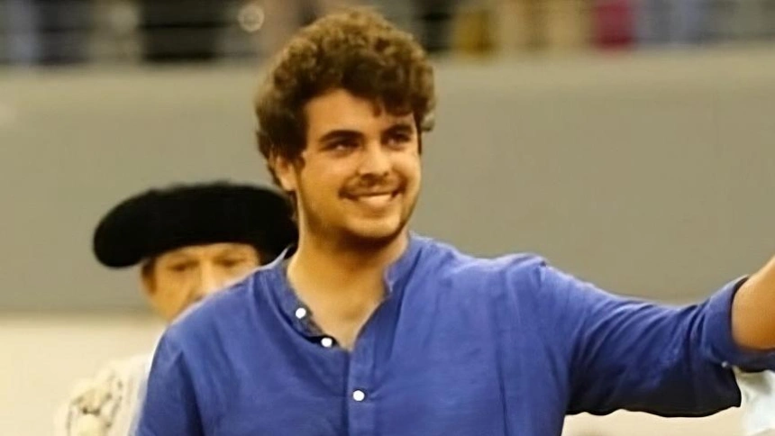 El ganadero Dody Hernández, en El Albero