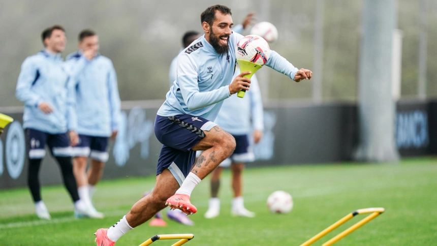 El Panda, en un entrenamiento