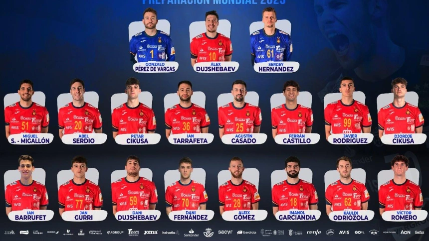 Convocatoria de Jordi Rivera para el Mundial