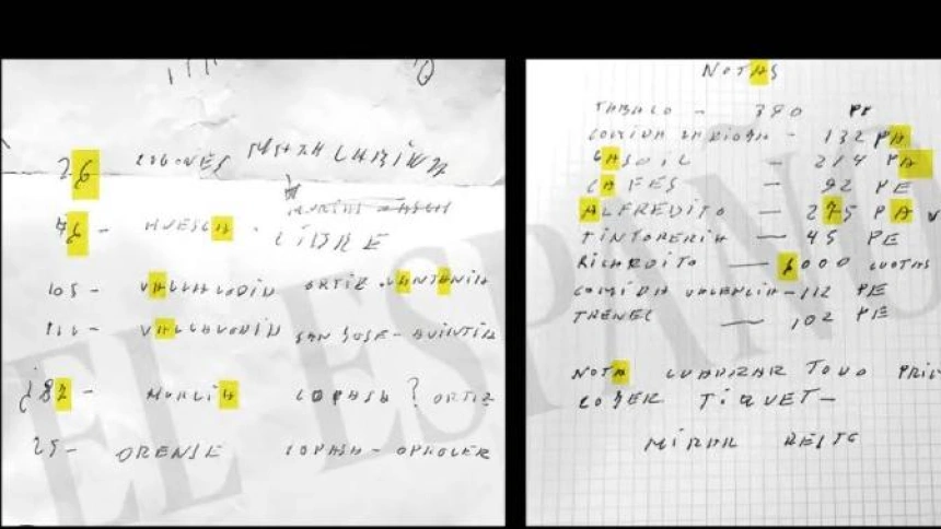 Koldo García niega que la letra del manuscrito presentado por Aldama como prueba sea suya