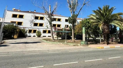 estado actual del antiguo parador de turismo de Puerto Lumbreras