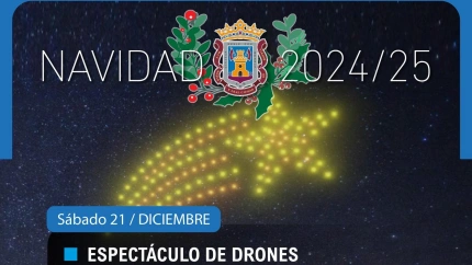 "Drone Light Show" llega a Motril el próximo sábado en el Parque de los Pueblos de América