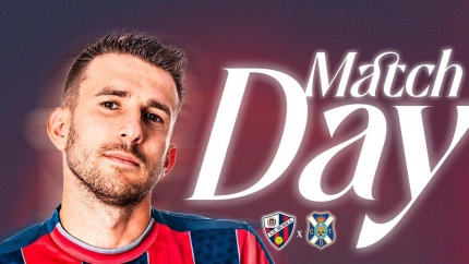 Cartel del partido de hoy