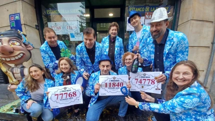 Una administración de Oviedo reparte varios de los premios del Sorteo