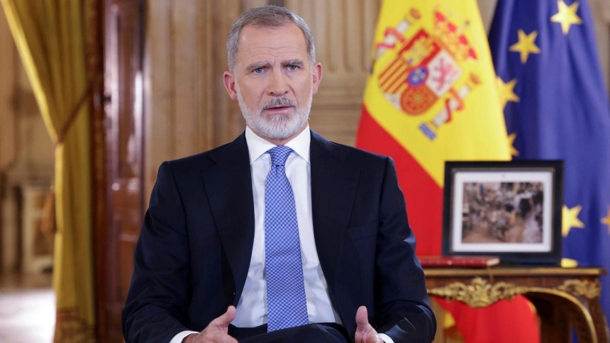 Mensaje Navidad Felipe VI en el Palacio Real