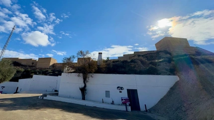 panorámica del castillo de Nogalte