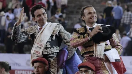 Juan de Castilla y Antonio Ferrera, a hombros este martes en Manizales (Coombia)