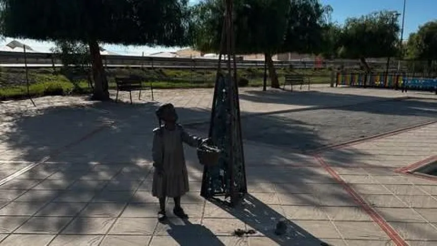 Escultura robada en Calahonda